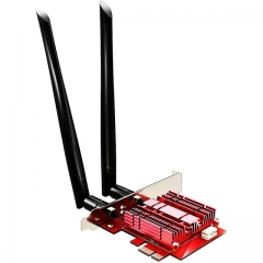 WiFi 6 Card & BT 5.1 Adapter - AX200 802.11AX 2.4Ghz/5.8Ghz PCI Express Wi-Fi Adapters